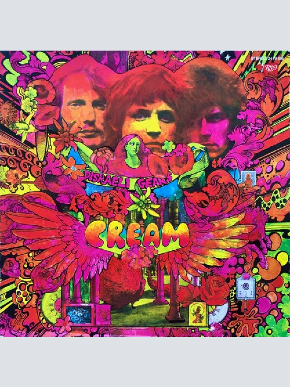 LP, Album, RE Cream (2) - Disraeli Gears