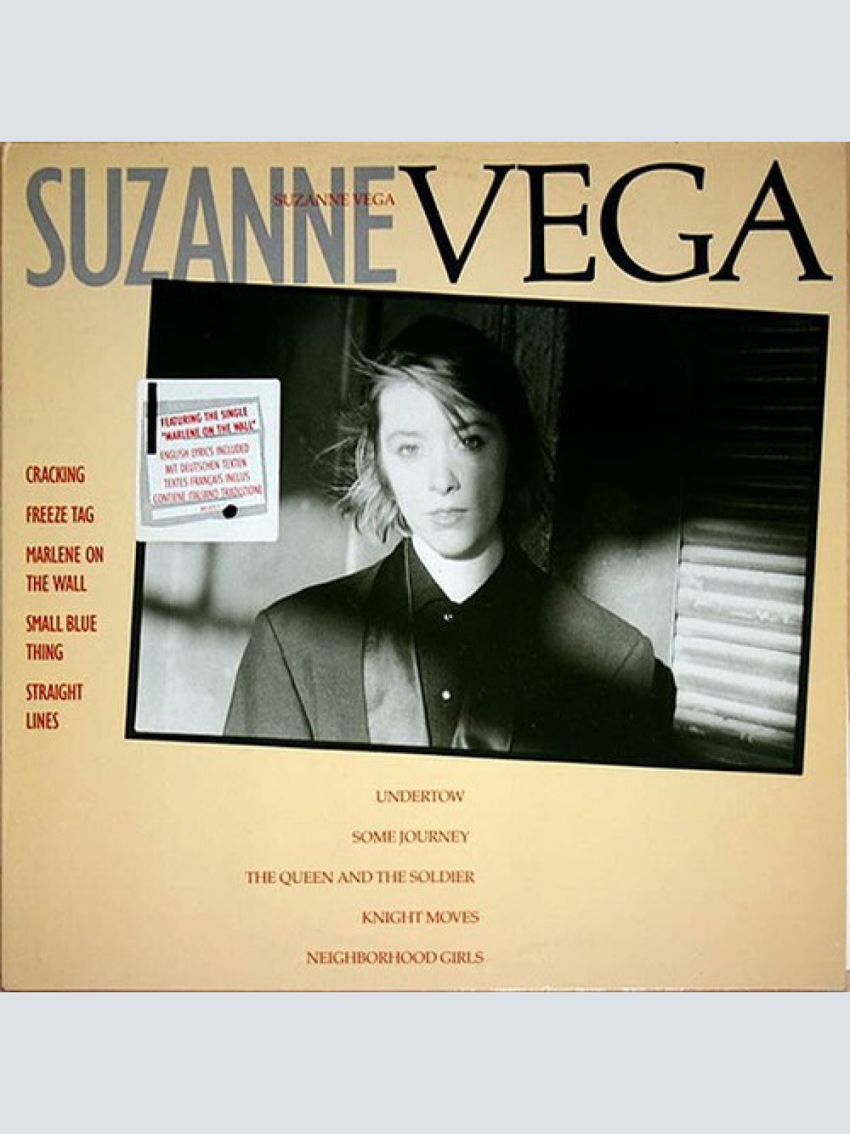 LP, Album, Lig Suzanne Vega - Suzanne Vega