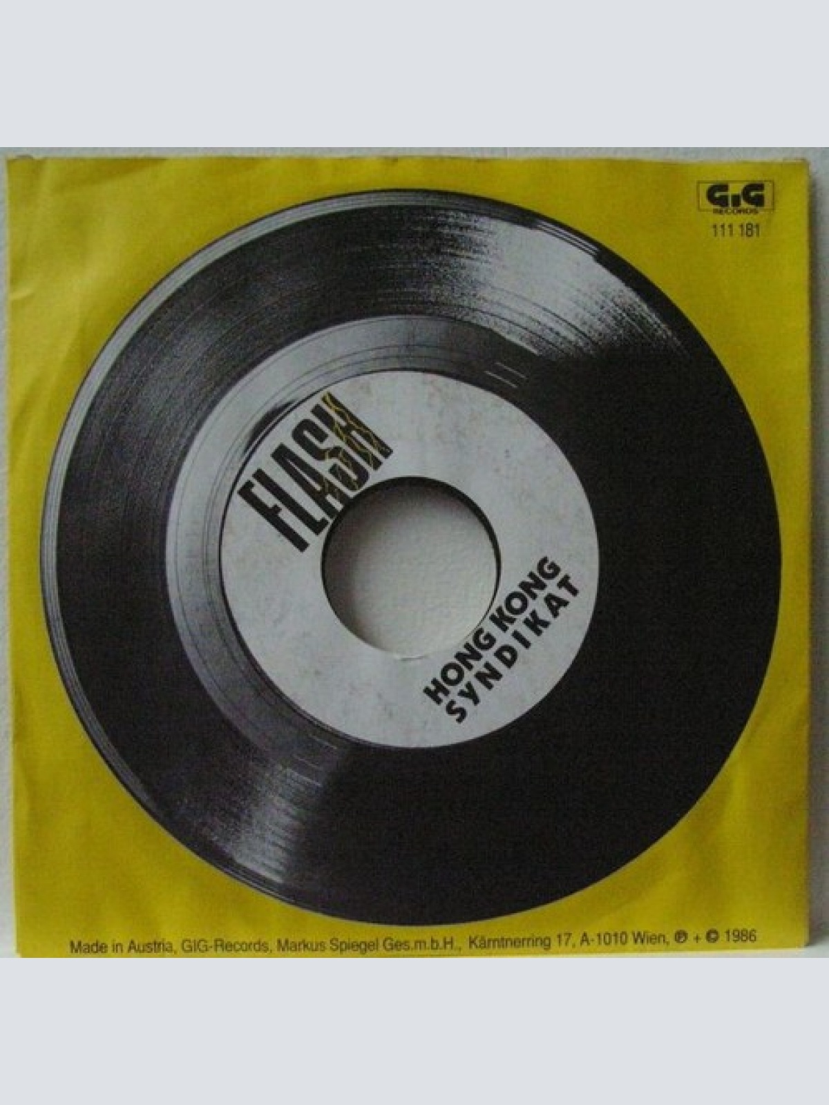 7" Hongkong Syndikat - Flash