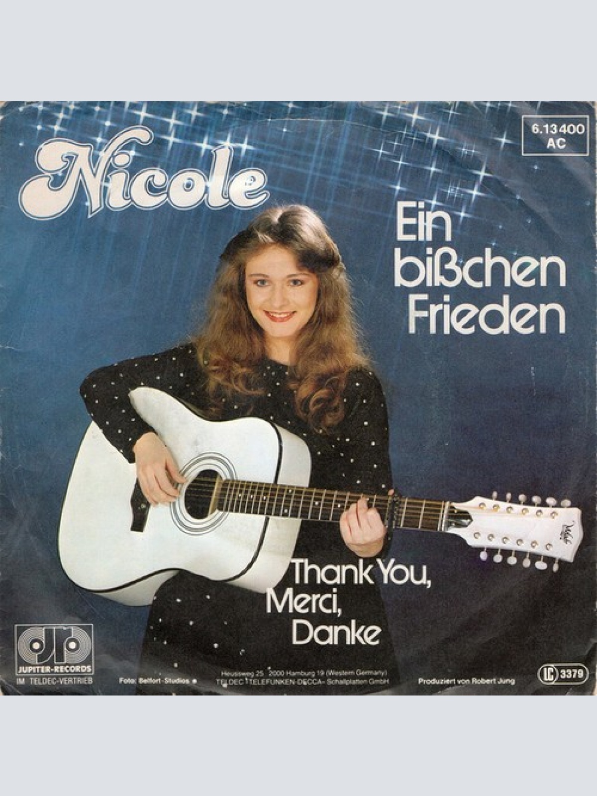 7", Single Nicole (2) - Ein Bißchen Frieden