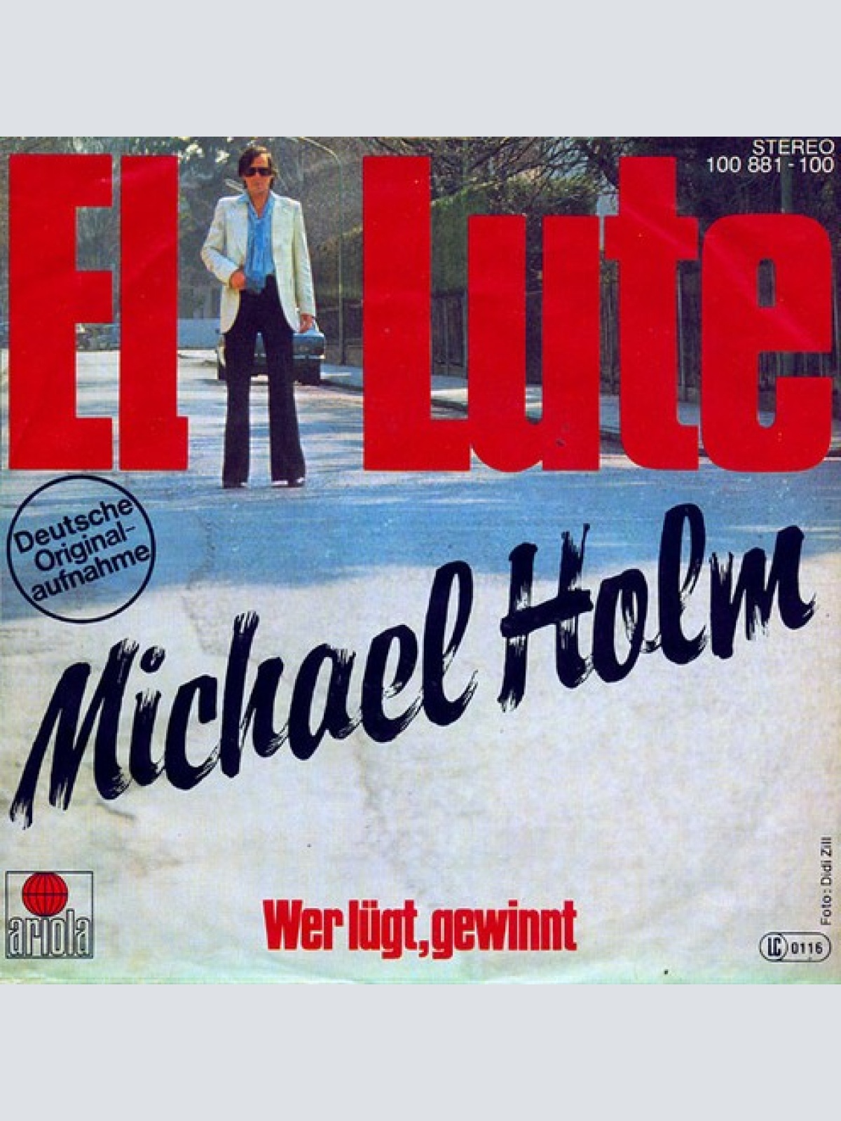7", Single Michael Holm - El Lute