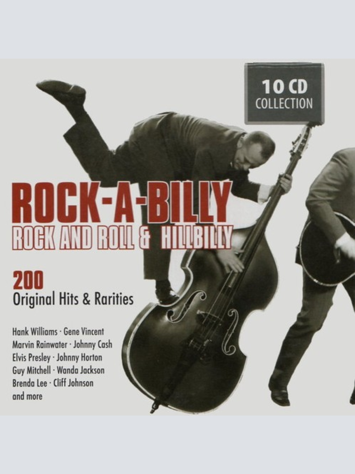 10xCD, Comp, Box Various - Rock-a-Billy Rock And Roll & Hillbilly