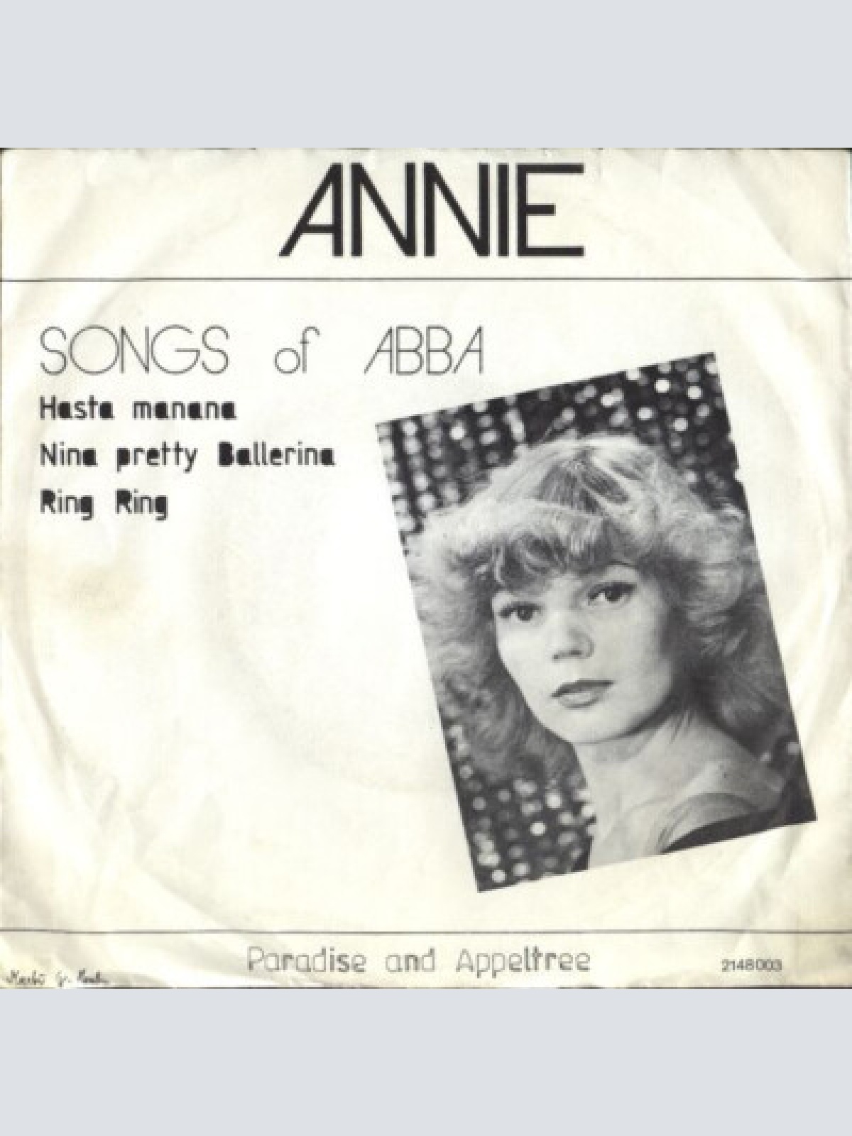 7", Single Annie* - Songs Of Abba