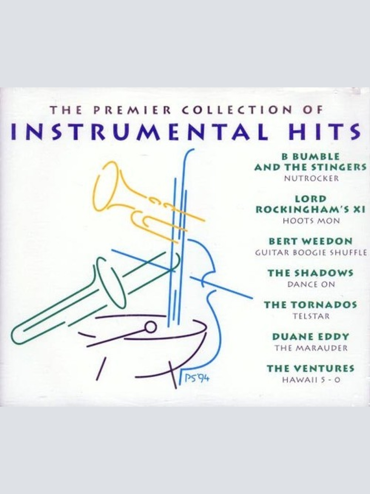 2xCD, Comp Various - The Premier Collection Of Instrumental Hits