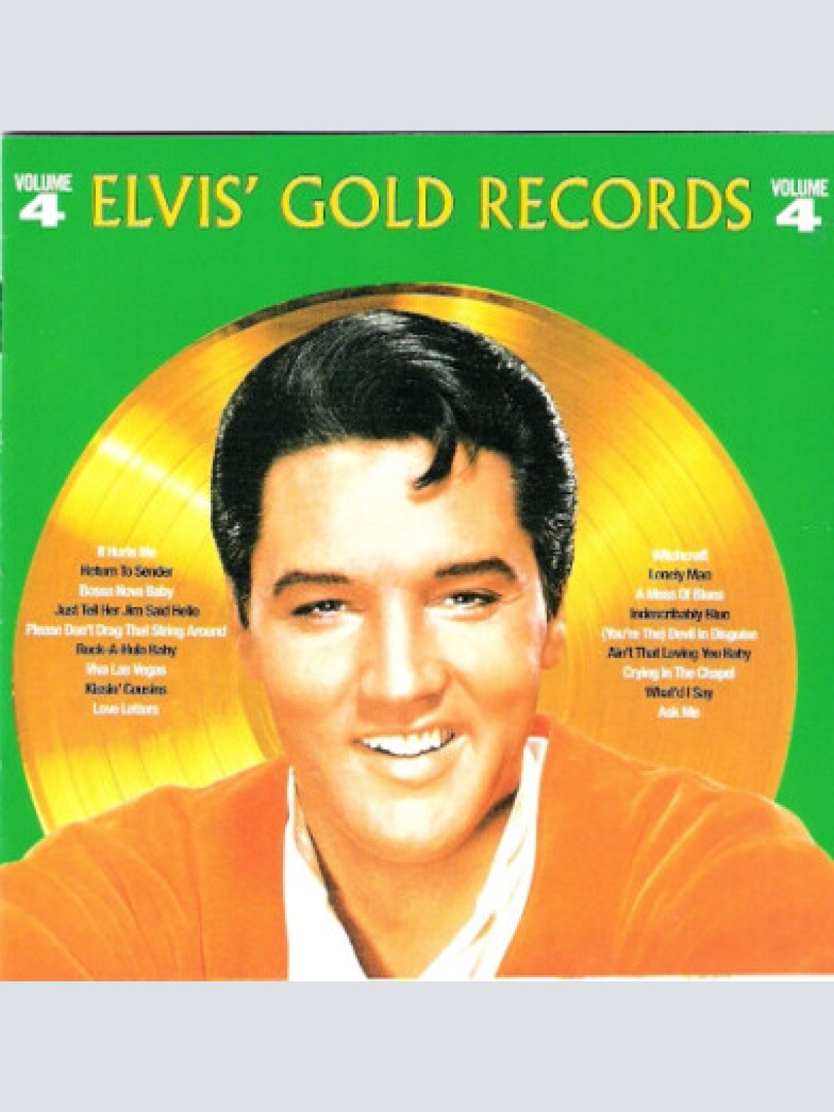 CD, Comp, RE, RM Elvis Presley - Elvis' Gold Records - Volume 4