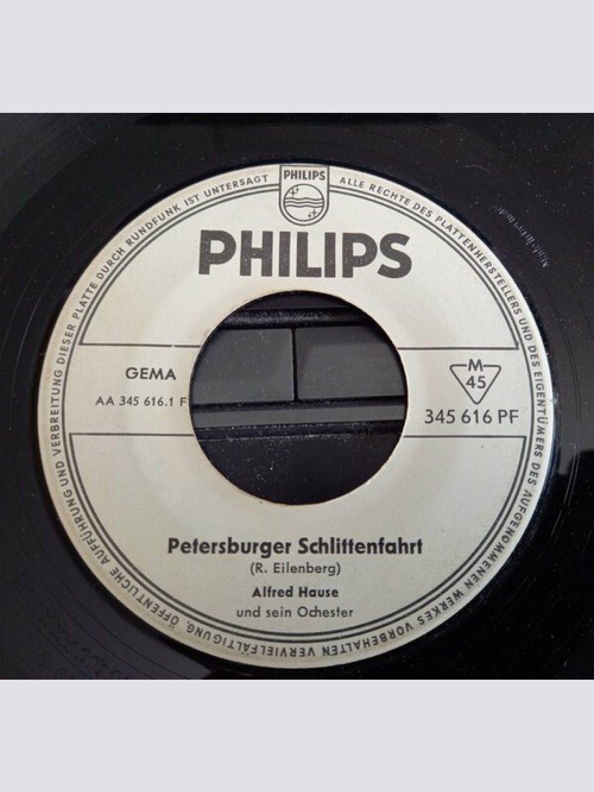 7", Single, Mono, Promo Alfred Hause Und Sein Orchester* - Petersburger Schli...