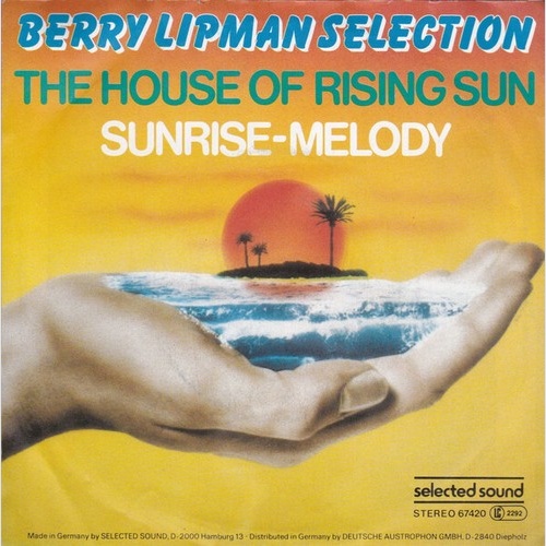 7", Single Berry Lipman Selection - The House Of Rising Sun
