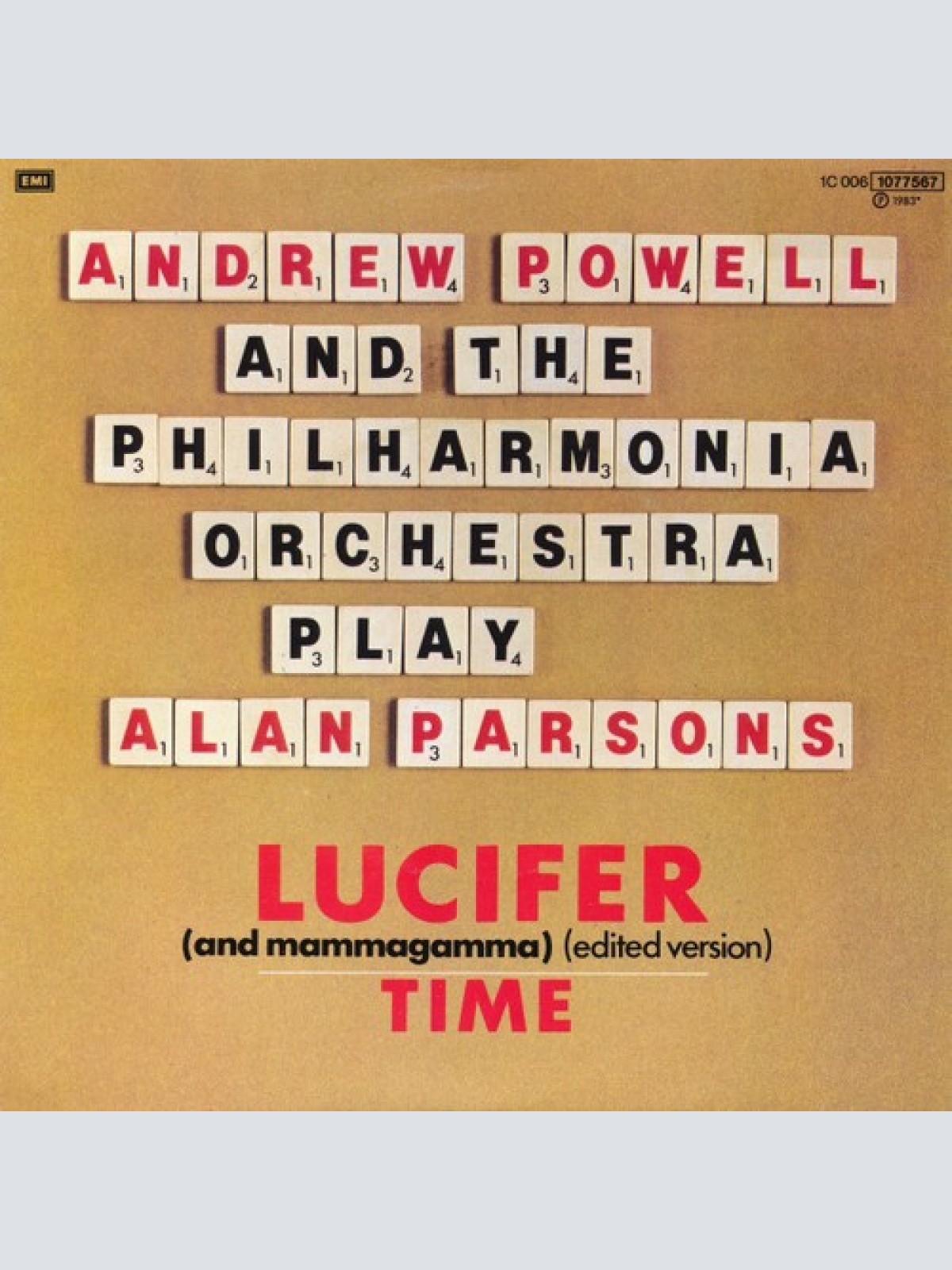 7", Single Andrew Powell And The Philharmonia Orchestra - Lucifer