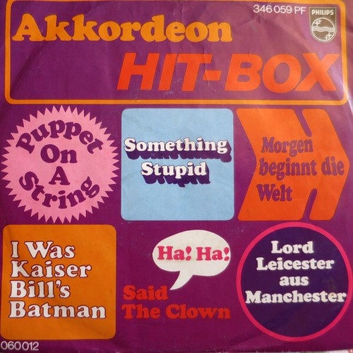 7", Single, Promo Georg Schwenk Mit Rhythmusgruppe - Akkordeon Hit-Box