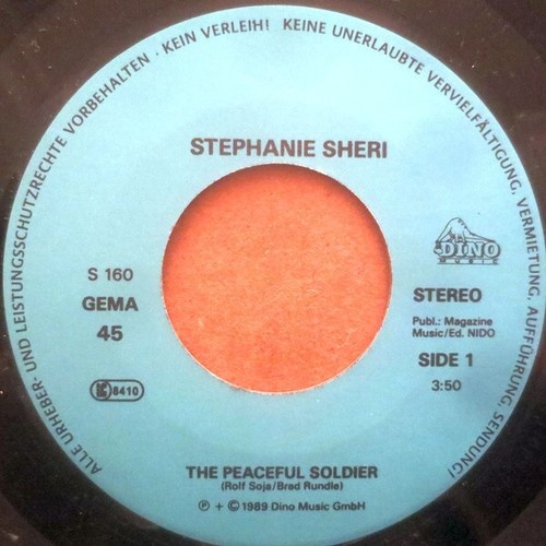 7" Stephanie Sheri - The Peaceful Soldier / Canutama
