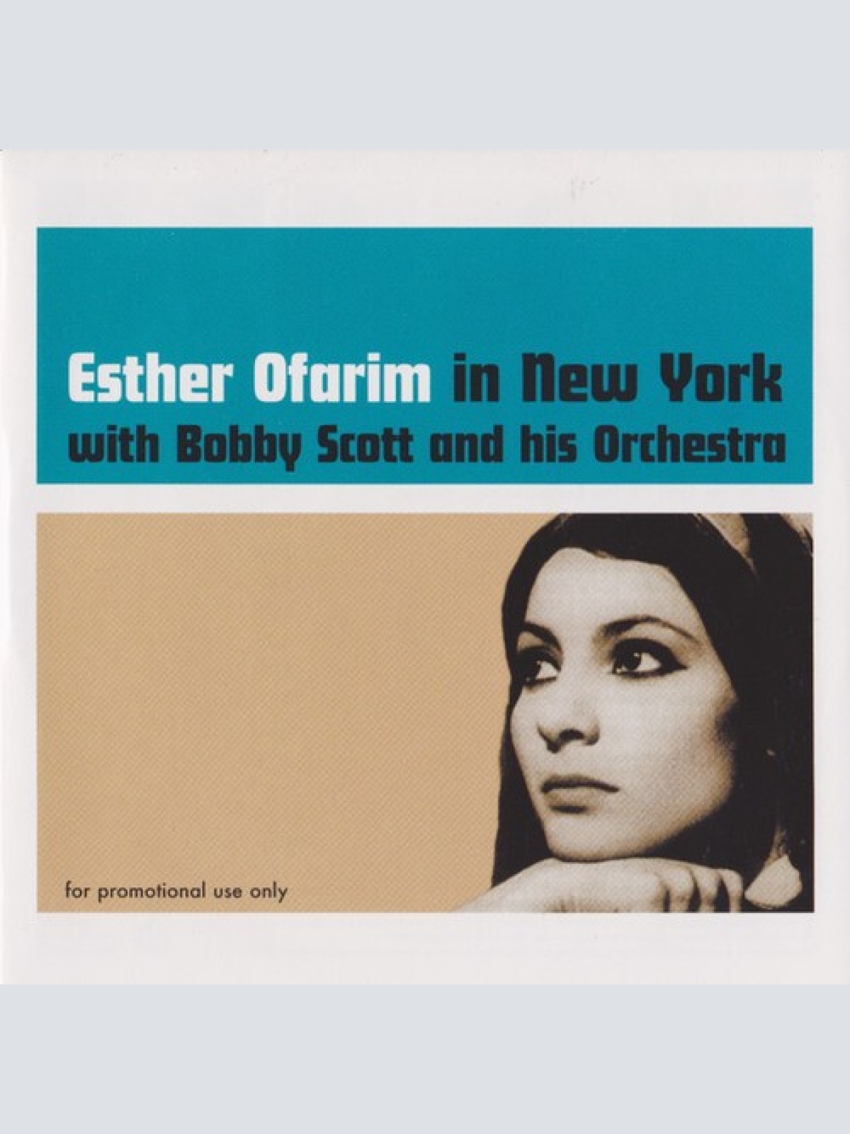 CD, Album, Promo, RE Esther Ofarim With Bobby Scott And His Orchestra - In Ne...