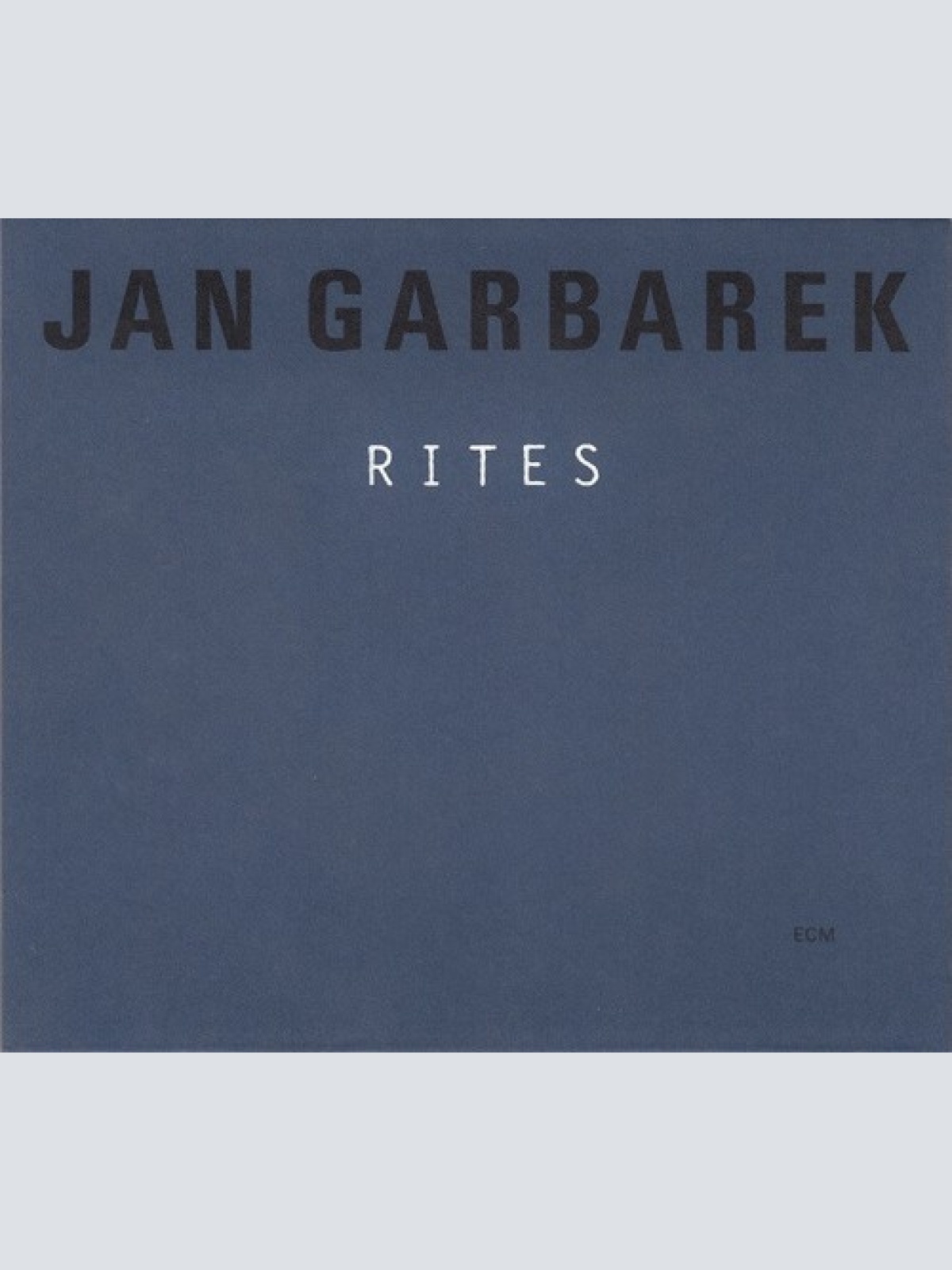 2xCD, Album Jan Garbarek - Rites