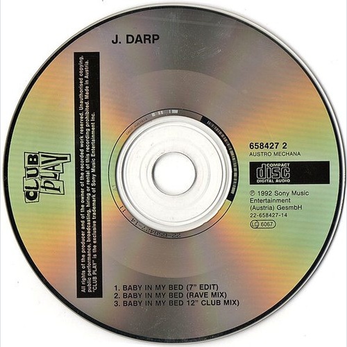 CD, Maxi J. Darp - Baby In My Bed