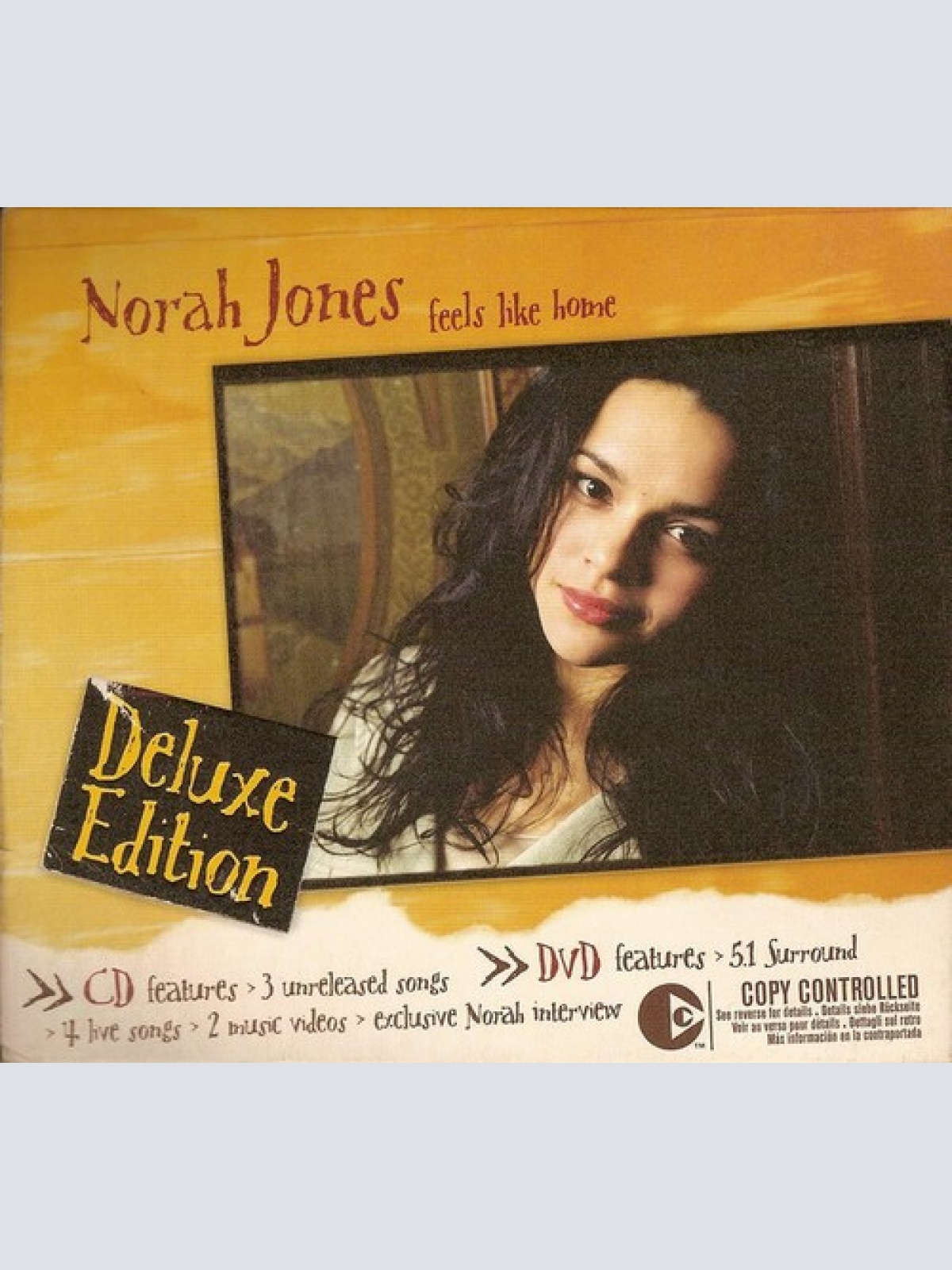 CD, Album, Copy Prot., RE + DVD-V, Multichannel, P Norah Jones - Feels Like Home