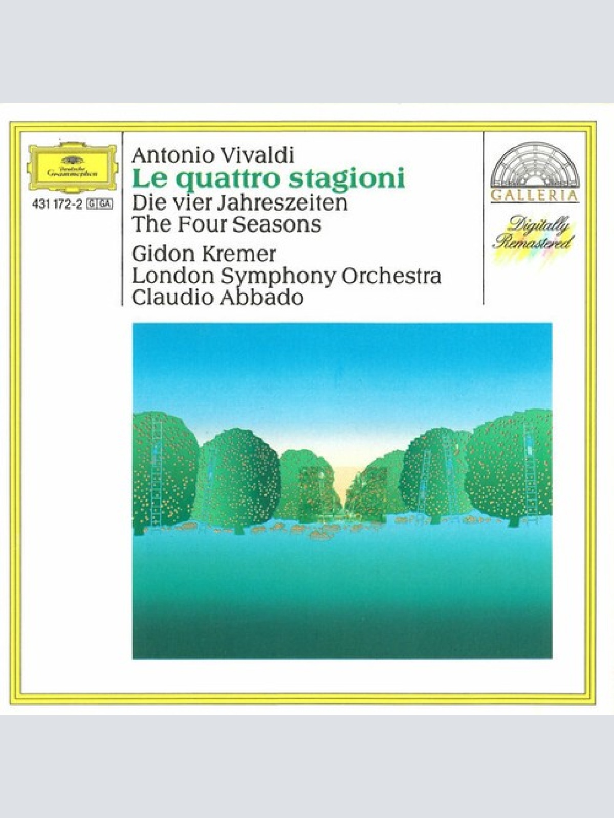 CD, RE, RM, EDC Antonio Vivaldi ‎, Gidon Kremer, London Symphony Orchestra, C...