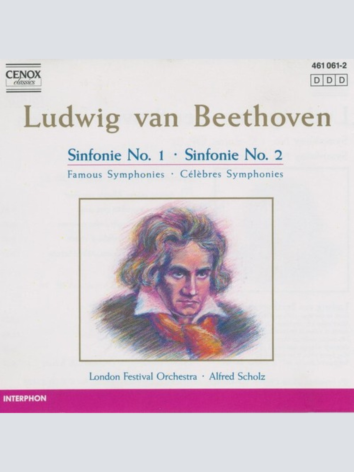 CD Ludwig van Beethoven · London Festival Orchestra (2) · Alfred Scholz - Sin...