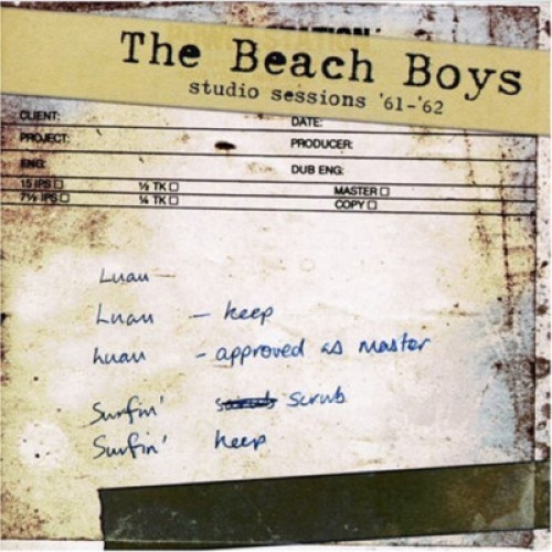 CD, Comp The Beach Boys - Studio Sessions '61-'62