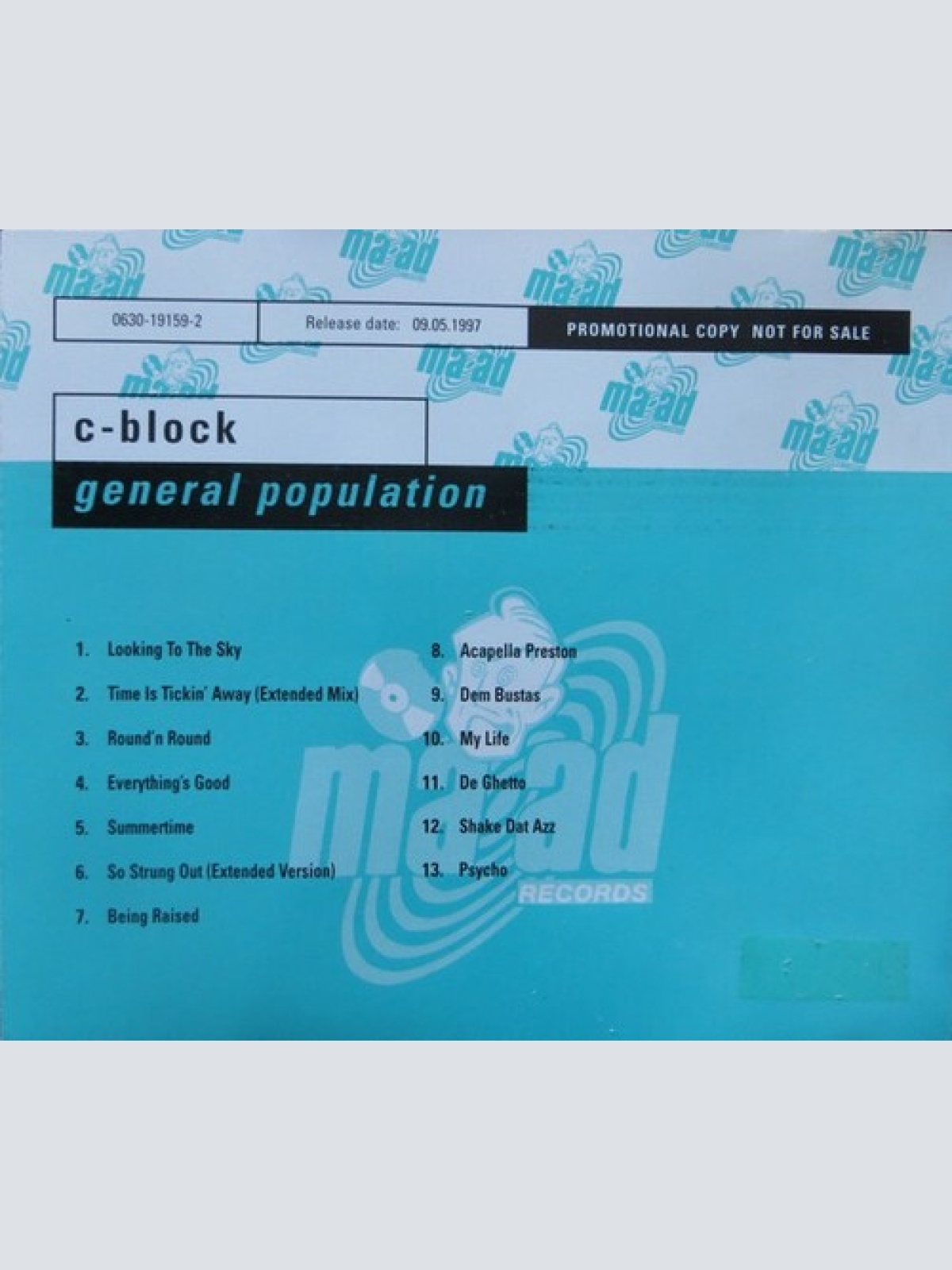 CD, Album, Promo C-Block - General Population