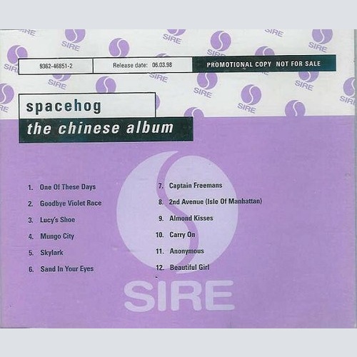 CD, Album, Promo Spacehog - The Chinese Album