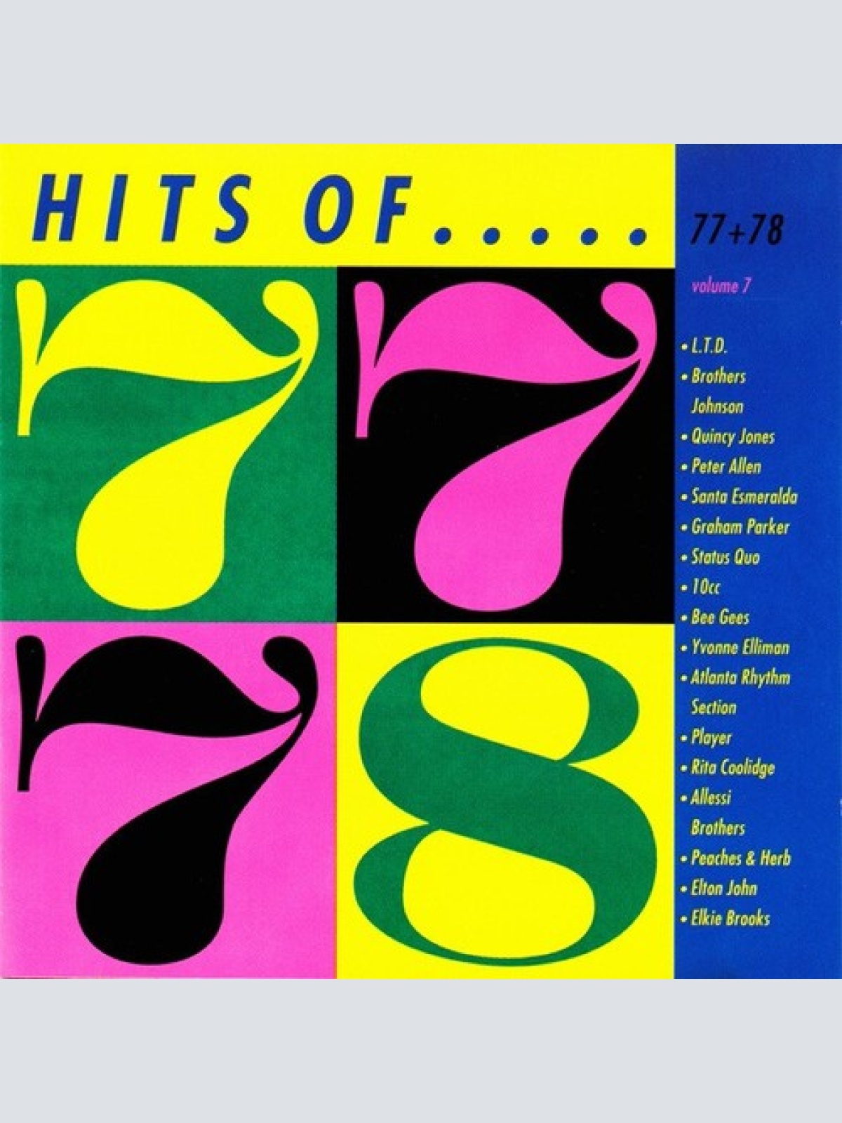 CD, Comp Various - Hits Of..... 77 + 78