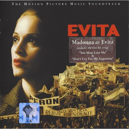 2xCD, Album Andrew Lloyd Webber And Tim Rice - Evita (The Motion Picture Musi...