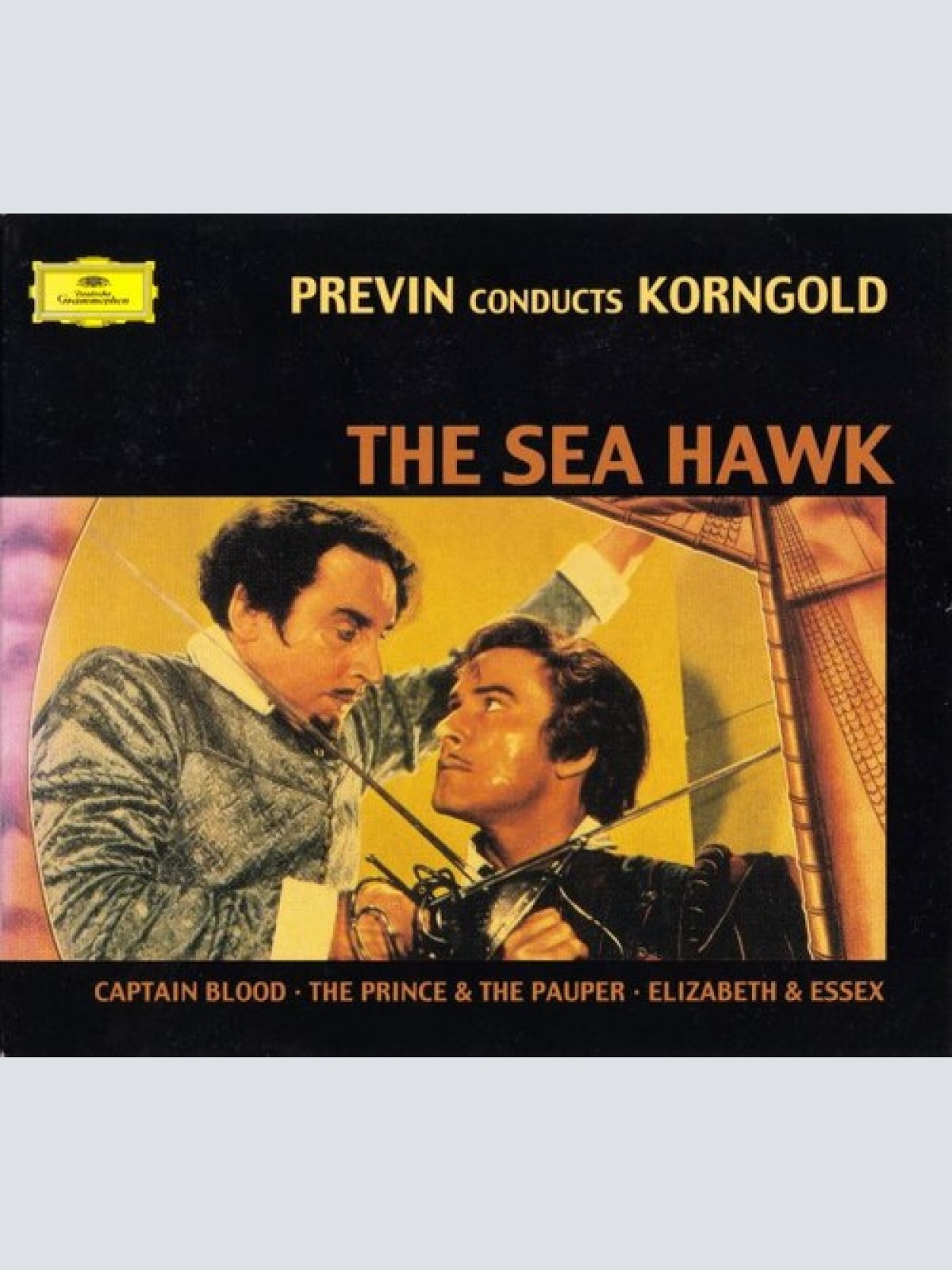CD, Album Previn* Conducts Korngold* - The Sea Hawk • Captain Blood • The Pri...
