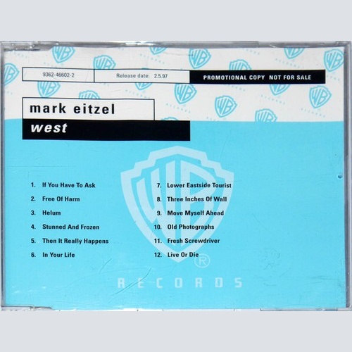 CD, Album, Promo Mark Eitzel - West