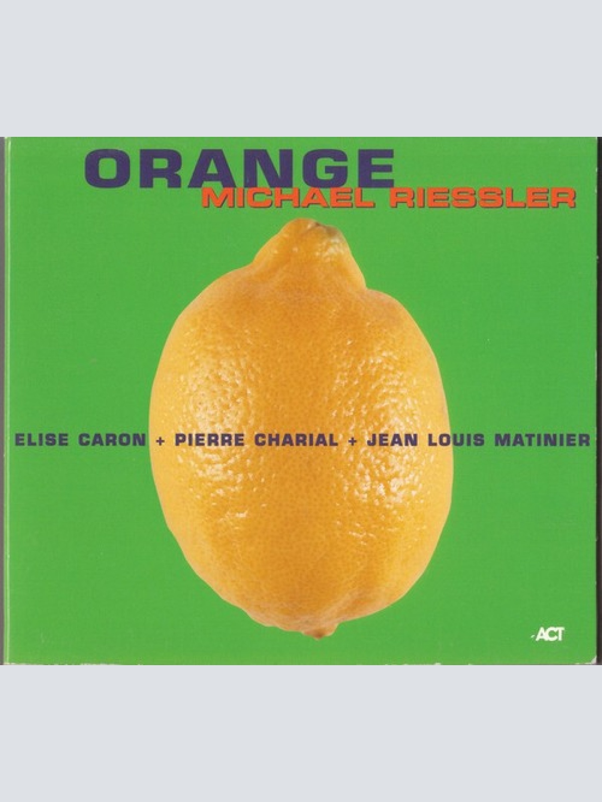 CD, Album Michael Riessler, Elise Caron + Pierre Charial + Jean Louis Matinie...