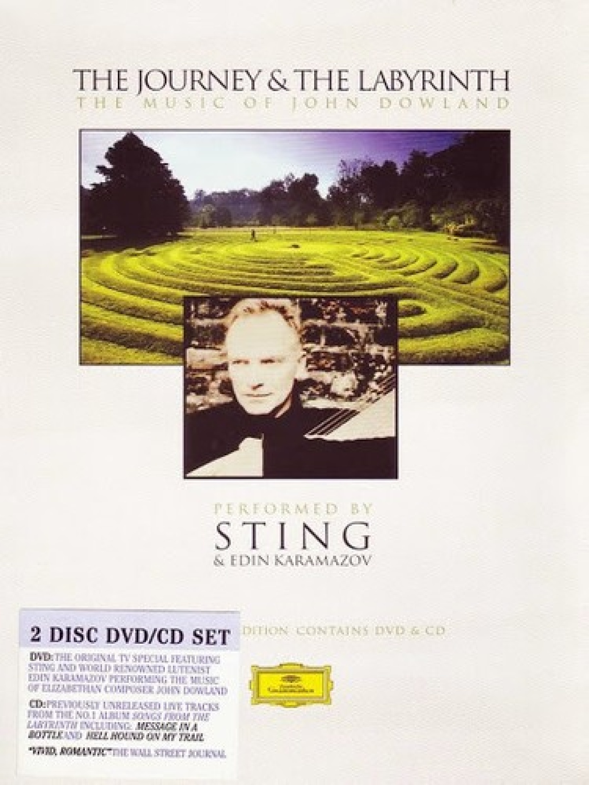 CD, Album + DVD-V, Ltd, NTSC Sting & Edin Karamazov - The Journey & The Labyr...