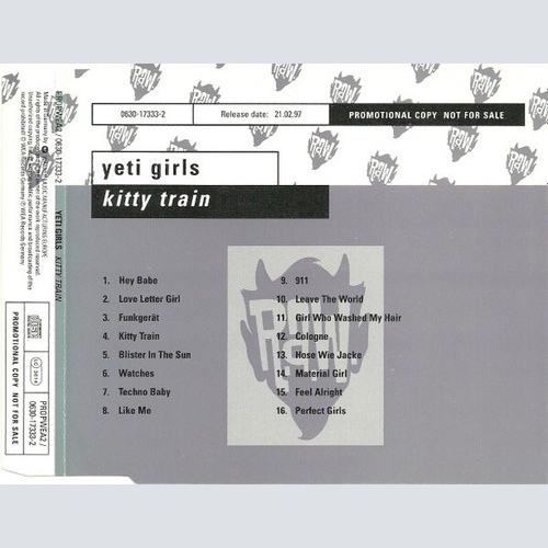CD, Album, Promo Yeti Girls - Kitty Train