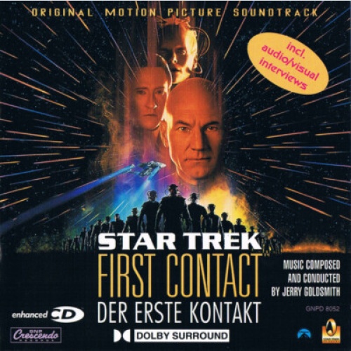 CD, Album, Enh, Dol Jerry Goldsmith - Star Trek: First Contact / Der Erste Ko...