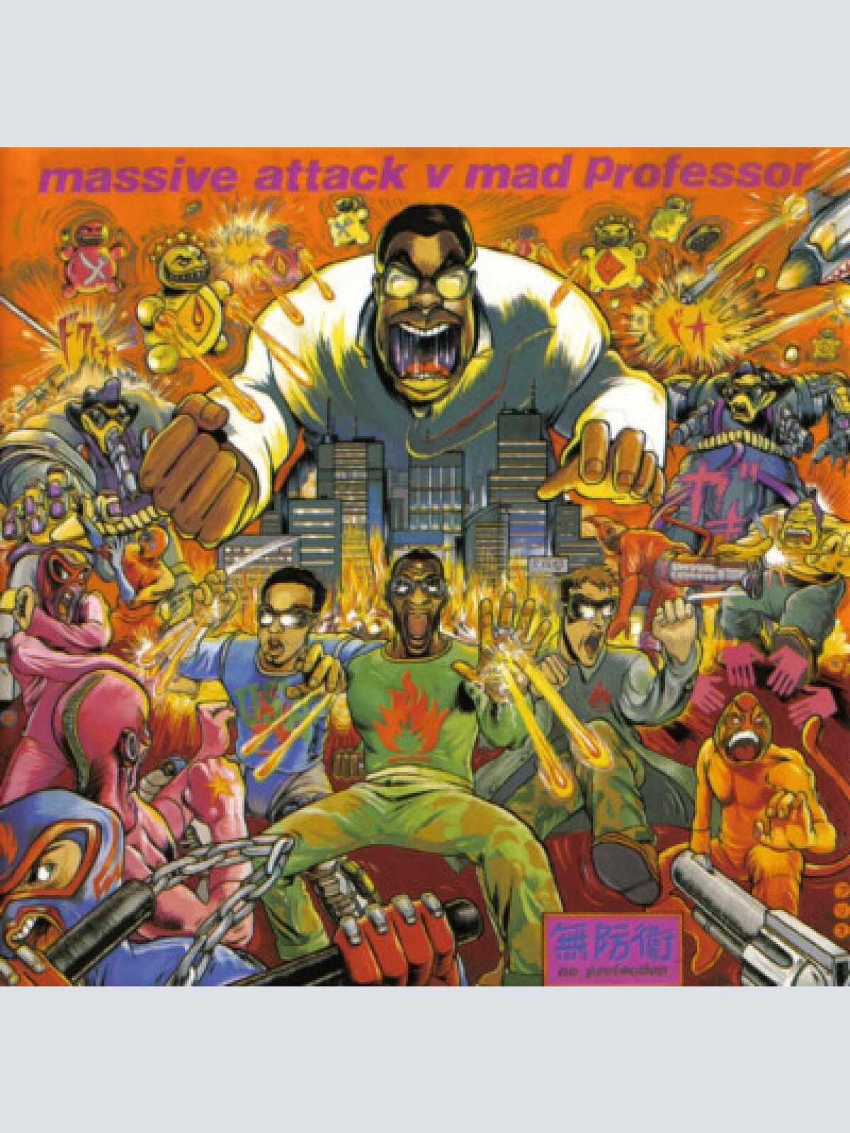 CD, Album Massive Attack V Mad Professor - No Protection