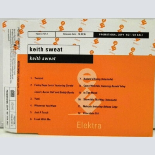 CD, Album, Promo Keith Sweat - Keith Sweat