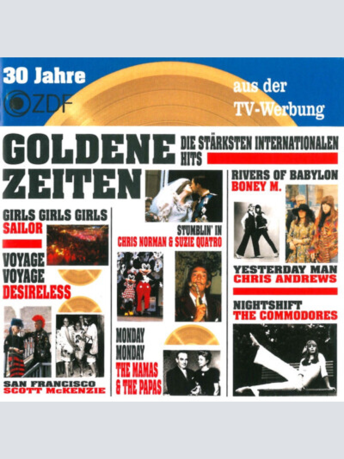 CD, Comp Various - Goldene Zeiten - Die Stärksten Internationalen Hits