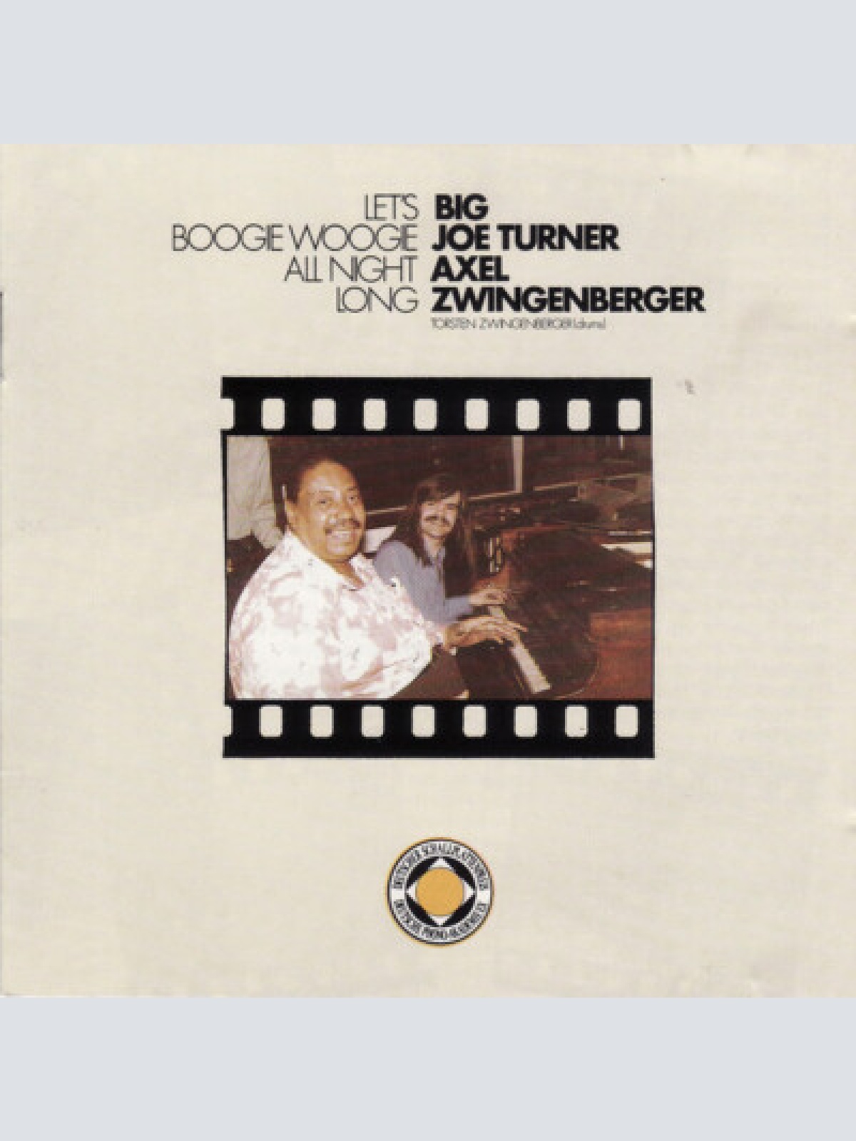 CD Big Joe Turner / Axel Zwingenberger - Let's Boogie Woogie All Night Long