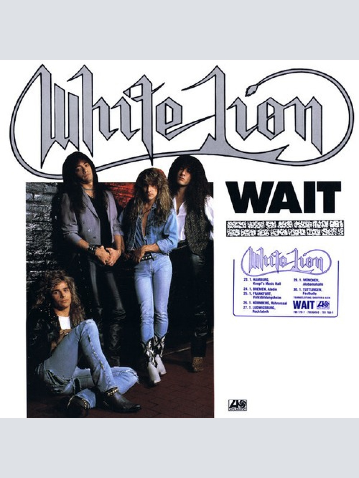12" White Lion - Wait