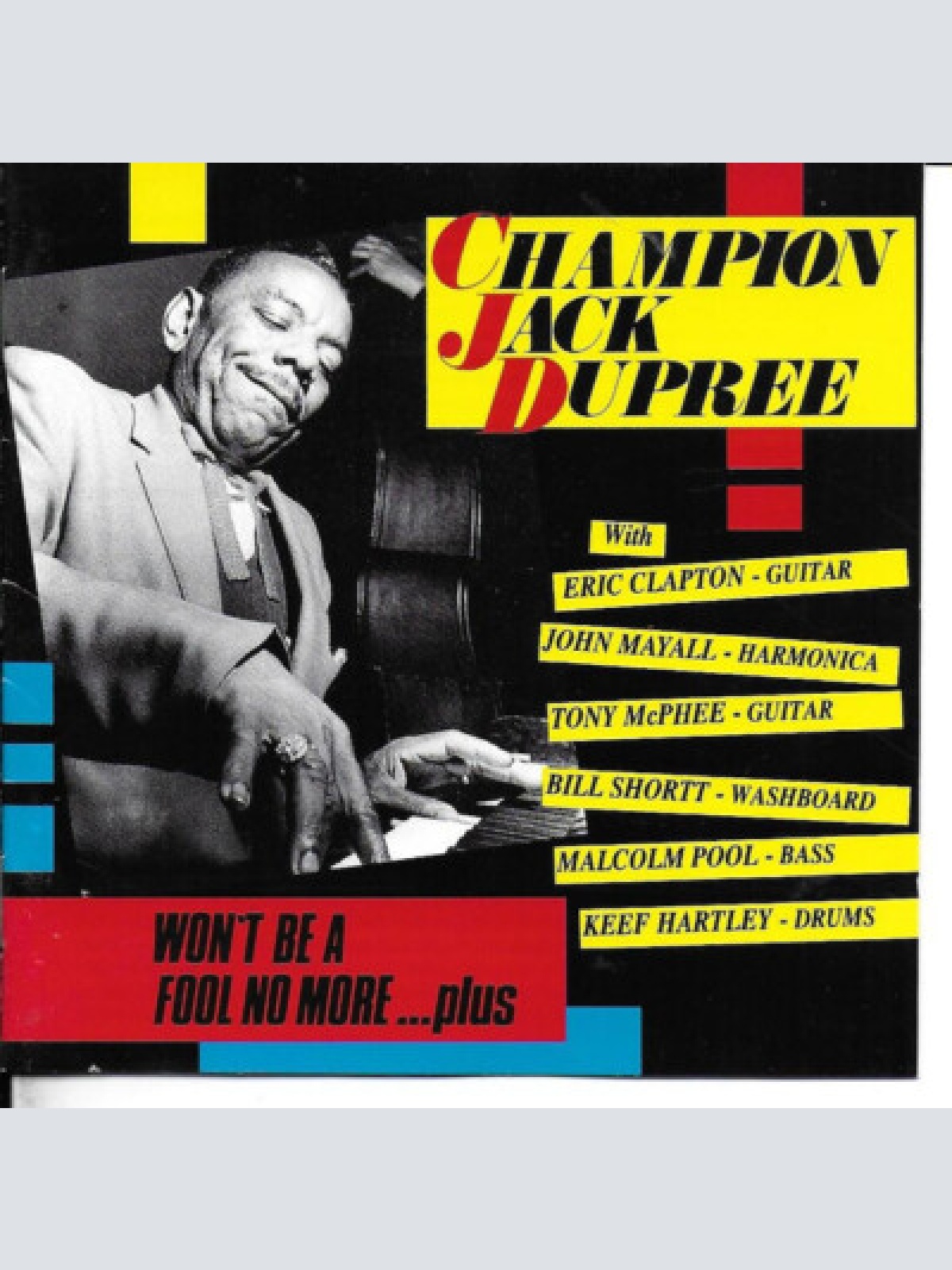 CD, Album, RE Champion Jack Dupree - Won't Be A Fool No More ...Plus