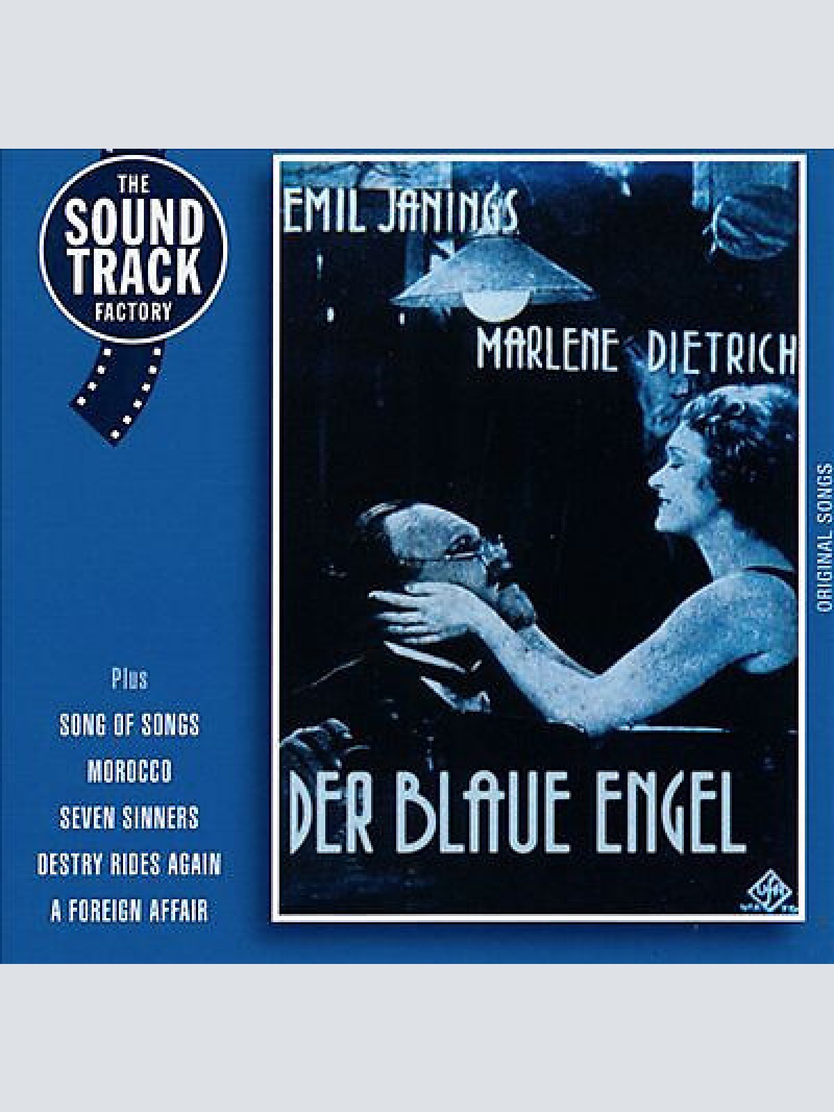 CD, Comp Marlene Dietrich - Der Blaue Engel