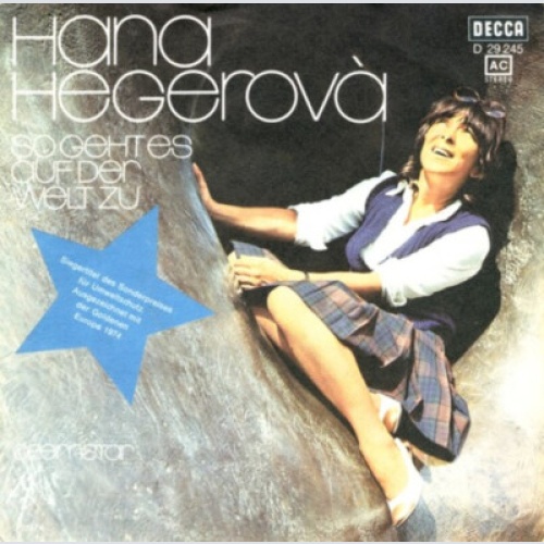 7", Promo Hana Hegerová - So Geht Es Auf Der Welt Zu