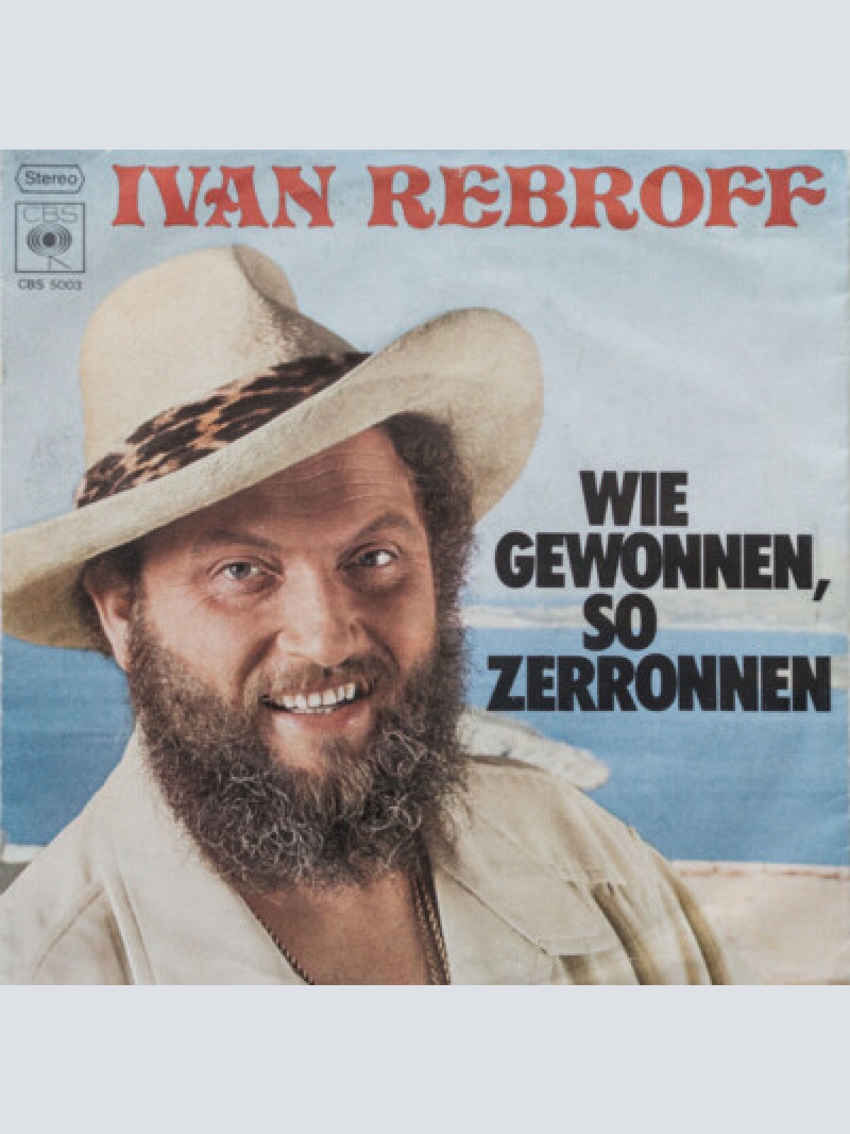 7", Single, Promo Ivan Rebroff - Wie Gewonnen, So Zerronnen