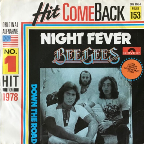 7", Single, RE Bee Gees - Night Fever