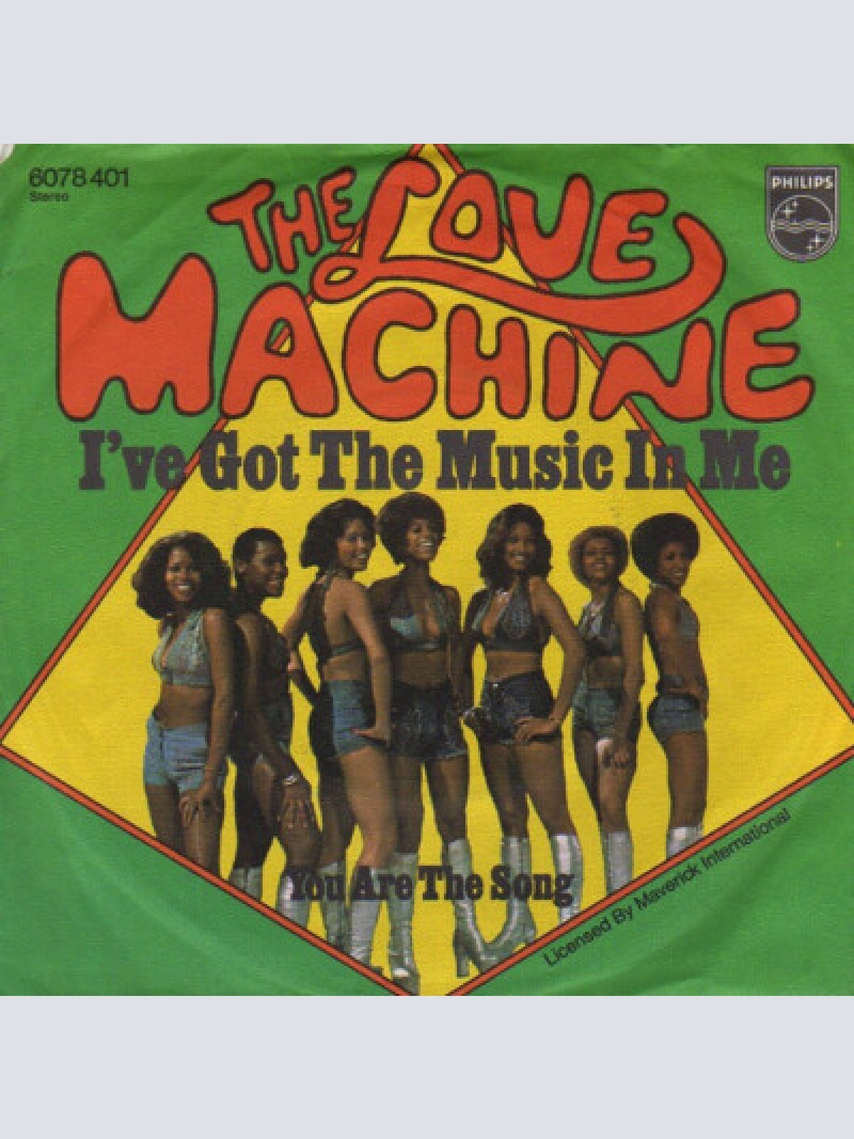 7" The Love Machine - I've Got The Music In Me