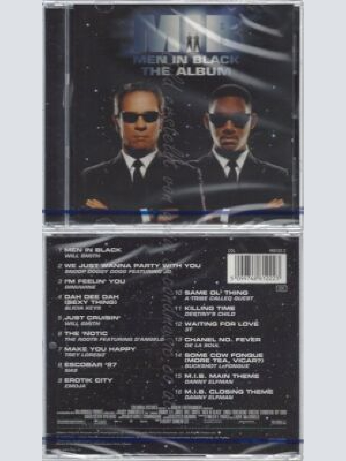 CD--NM-SEALED-VARIOUS -- - SOUNDTRACK -- MIB - MEN IN BLACK