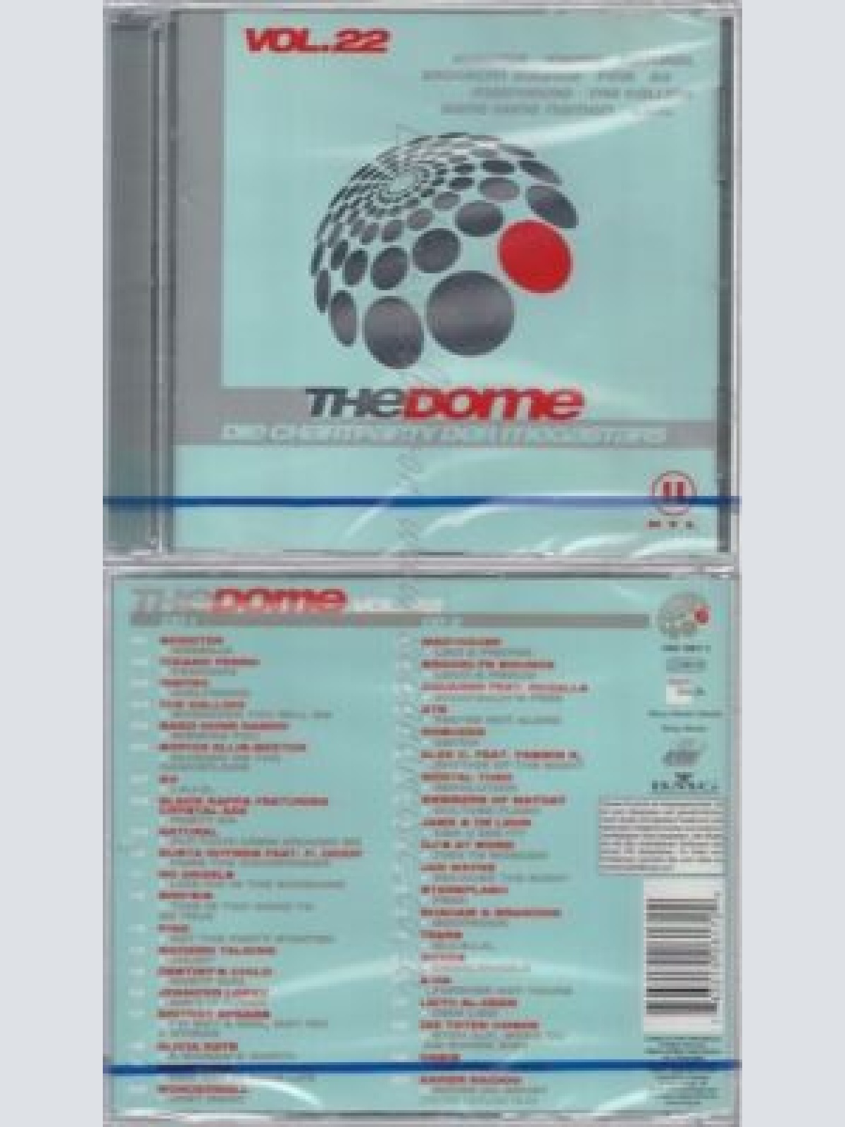 CD-NM-SEALED-VARIOUS -2002- - DOPPEL-CD -- THE DOME VOL.22