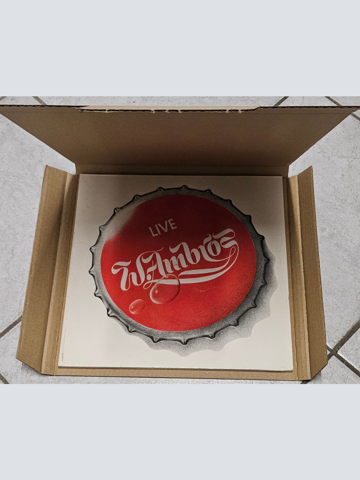 50  Stk. LP Versandkartons für 1-4  Vinyl Schallplatten LPs 325x325x15 mm stark