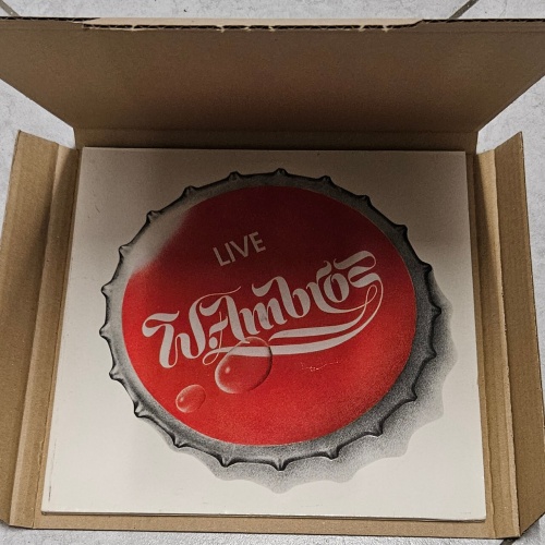 5 Stk. LP Versandkartons für 1-4  Vinyl Schallplatten LPs 325x325x15 mm stark