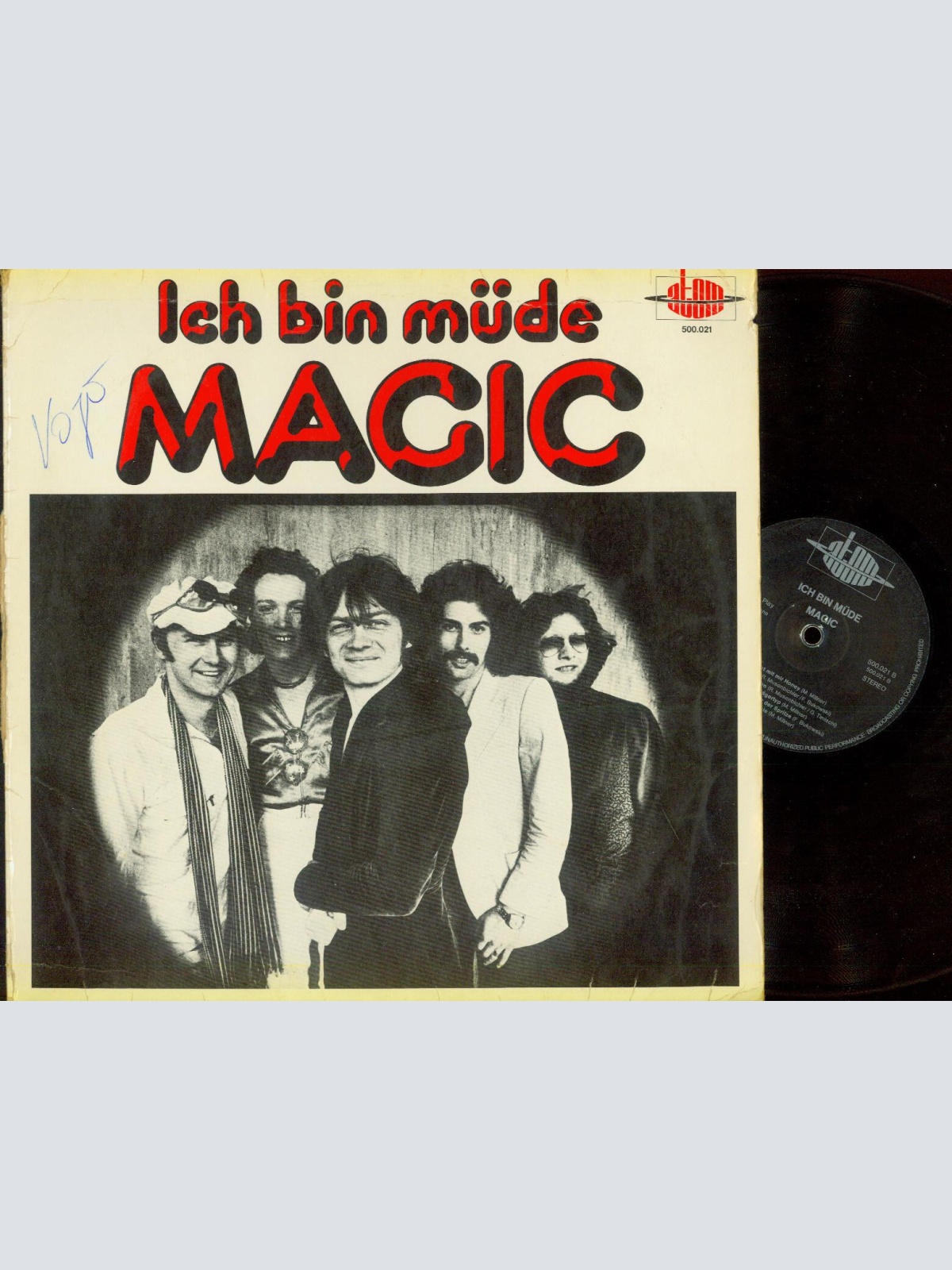 LP--Magic – Ich Bin Müde    signiert!!