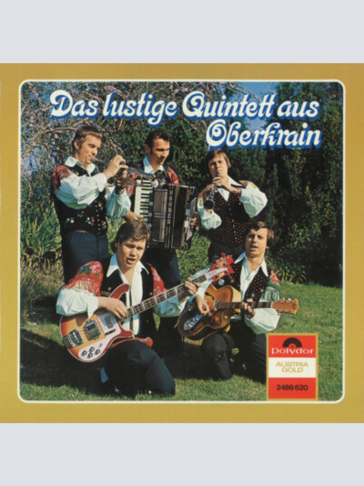 LP, Album Das Lustige Quintett Aus Oberkrain - Gut Aufgelegt Mit Dem Lustigen...