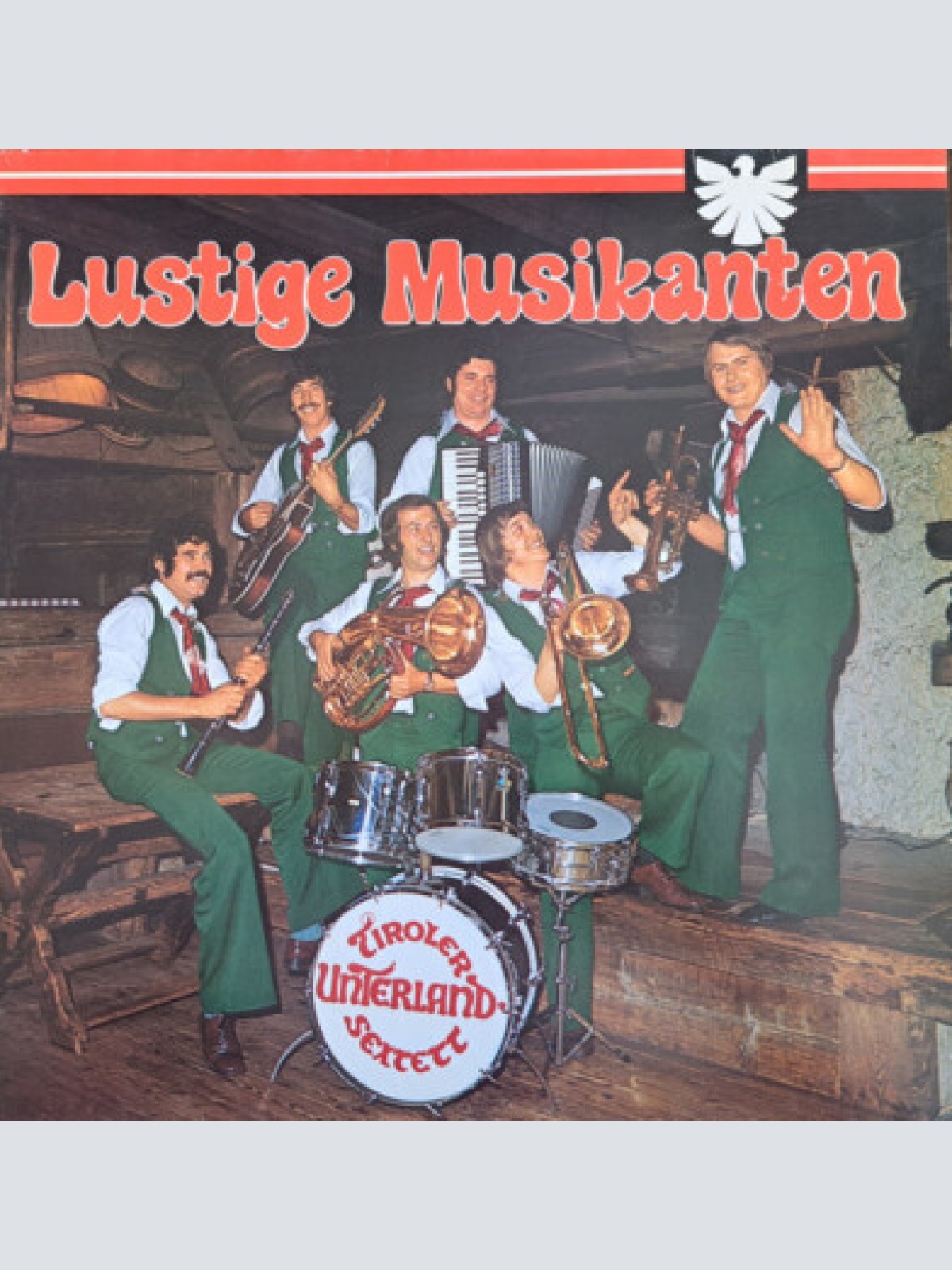 LP, Album Das Tiroler Unterland-Sextett - Lustige Musikanten