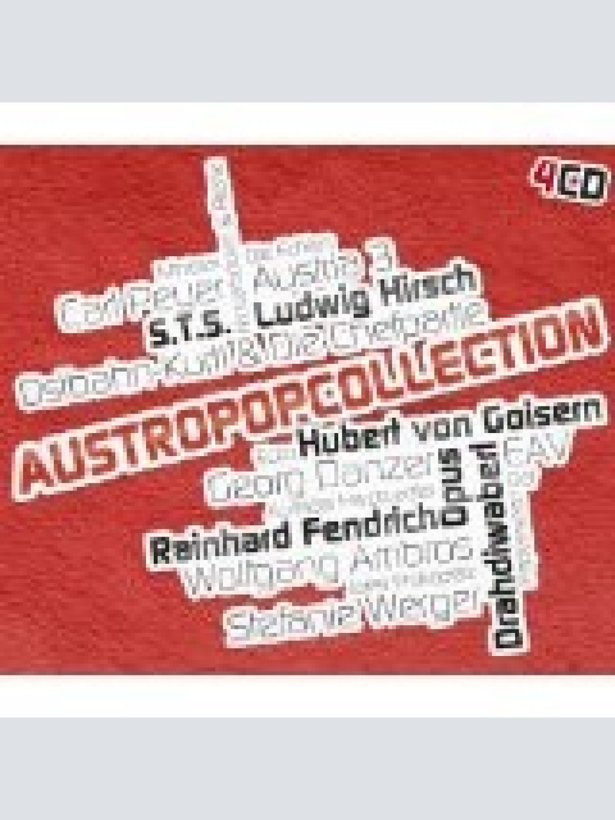 4xCD, Comp + Box Various - Austropopcollection